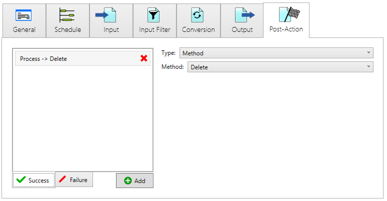 post-action delete input file