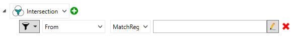 Input filter using regular expressions