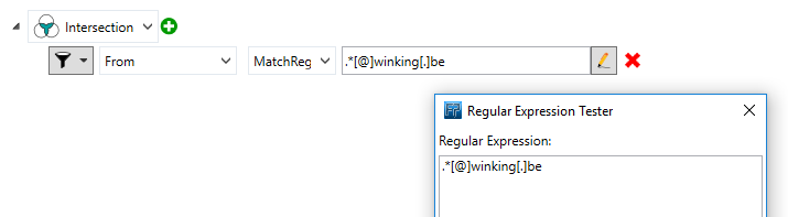 Regular expression to select a specific email address